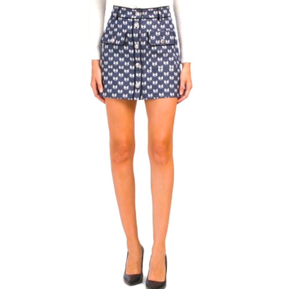 Maje denim skirt